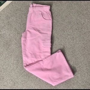 High Quality Designer Pink Corduroy Pants